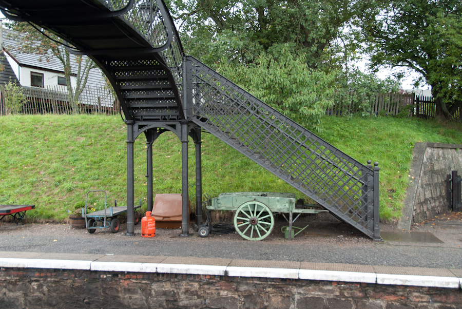 Strathspey Railway, Boat of Garten Station, Footbridge